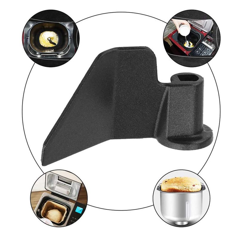 Lelukee 2 Pack Breadmaker Paddle,Bread Maker Blade Made of Non‑Stick Coating + Carbon Steel Material,Replacement Parts for Breadmaker Machine - Image 3